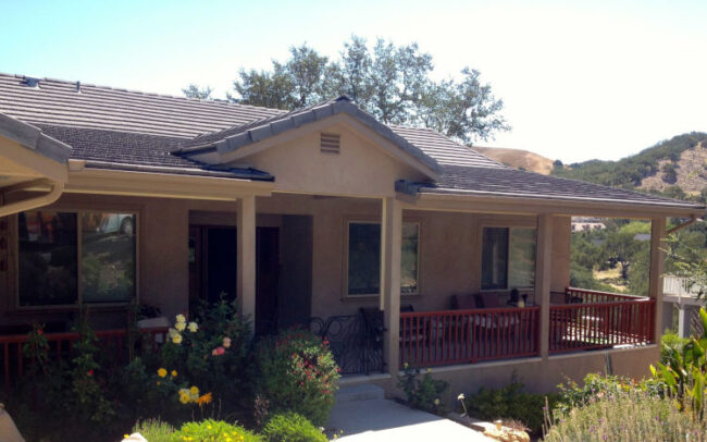 Cable System Patio Shade Up