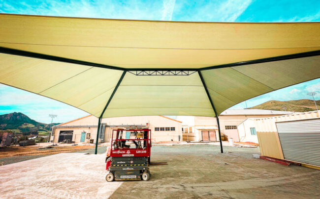 Commercial Dock Sail Shade Cover