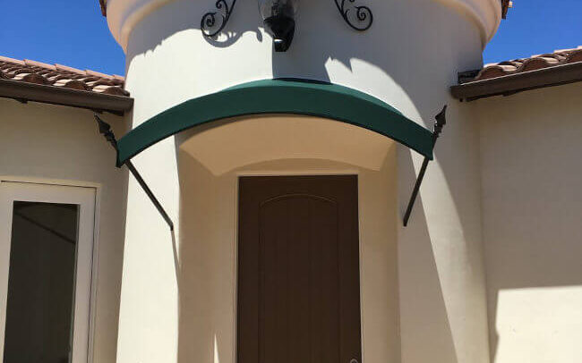 fixed-frame awnings