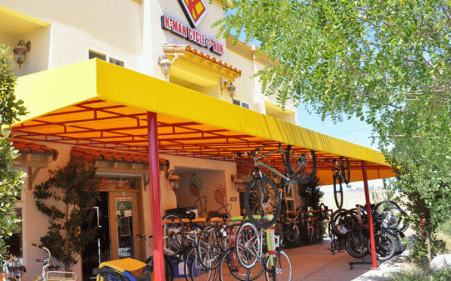 K-Man Cycle and Run commercial awnings