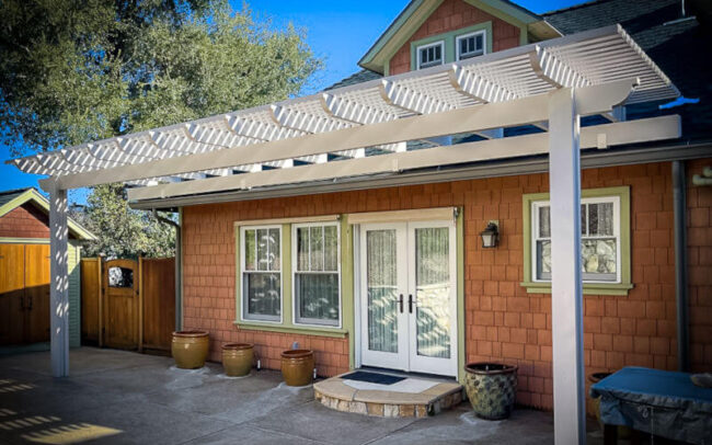 Lattice Back Patio