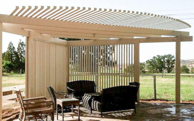 Lattice Patio Cover