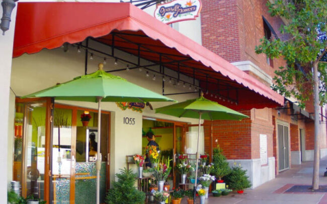 Open Air Flowers commercial awnings