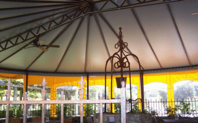 Winery commercial patio enclosure